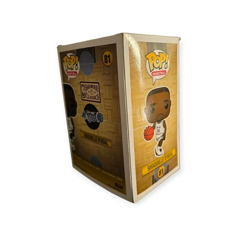 Funko POP Basketball Hardwood Classics Shaquille O'Neal Magic Vinyl Figure #81 - Picture 5 of 6